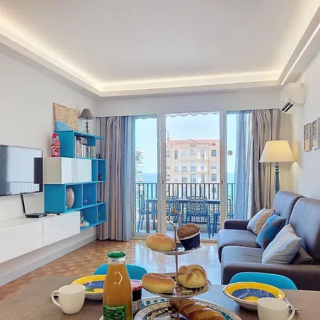 Nestor&jeeves - Bleu Azur Vue - - Very Close Sea Apartamento Niza
